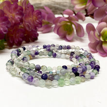Load image into Gallery viewer, Fluorite 5x Wrap or Necklace